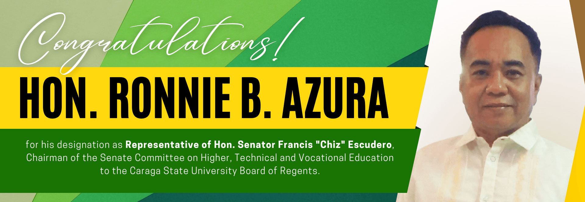 Congrats Hon. Azura!