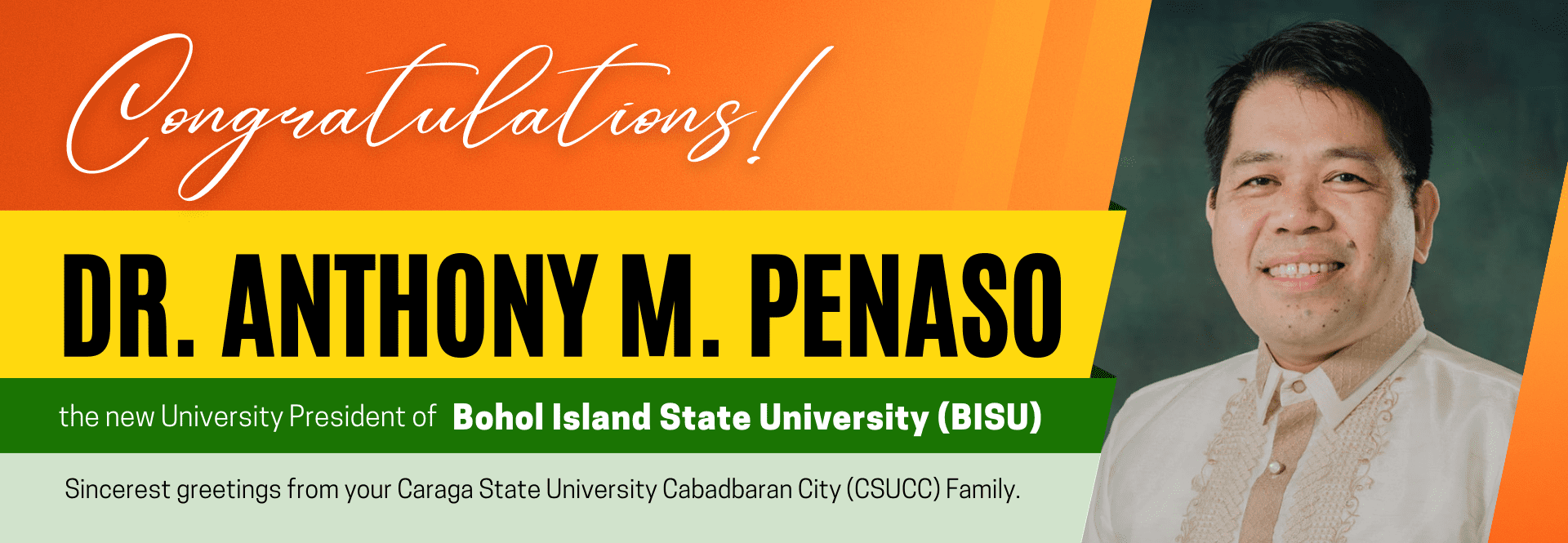 Congratulations Dr. Penaso!